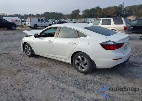 2020 Honda Insight Ex z USA, uszkodzony, nr VIN 19XZE4F5XLE011313